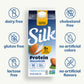 Silk Original Protein Almond Milk, Dairy Free, Gluten Free, Seriously Creamy Vegan Milk with 50% More Calcium than Dairy Milk, 5
