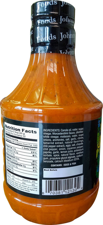 Johnny's Sweet Hot & Crazy Dressing, 32 Fl. Oz