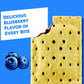 Pop-Tarts Toaster Pastries, Breakfast Food And Kids Snacks, Unfrosted Blueberry, 10.15Lb Case (96 Pop-Tarts)