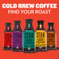 STOK Cold Brew Espresso Coffee Shots, Unsweetened, 0.43 Fl Oz, Pack of 264, Model 041271024159