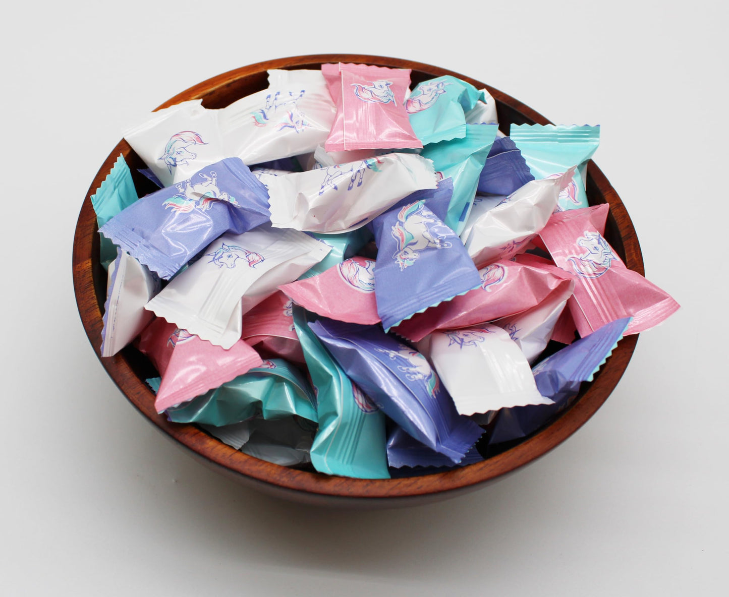Unicorn Themed Peppermints 100 Count Individually Wrapped - Magical Goodie Treat Sweets Birthday Party Favor Supplies Decoration