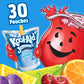 Kool-Aid Jammers Tropical Punch Drink Value Pack, 30 Pouches, 6 fl oz Each, Natural Color, Model 00043000063712