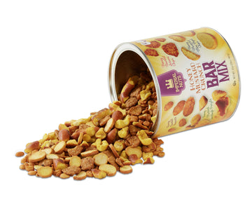 Imperial Nuts Mixed Nuts Bar Mix - Honey Mustard Sourdough Pretzels, Peanuts, Sesame Chips, Mini Bagel Chips, 2 Pound