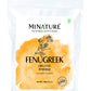 Mi Nature Usda Certified Organic Fenugreek Powder (Trigonella Foenum | 100G (3.5Oz) |100% Natural, Organically Grown | Resealabl