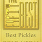 Conscious Choice Foods malt-inspired Pickle Gherkins - Super Hot & Spicy with Garlic & Habanero - 6 Jars (Half Case)