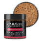 Caravel Gourmet Smoked Bacon Chipotle Sea Salt - All-Natural, 4 oz. Jar