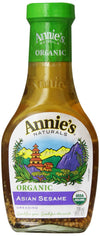 Annie's Naturals Asian Sesame Dressing - Organic, 8-Ounce (Pack of 6)