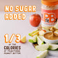 PBfit No Sugar Added Peanut Butter Powder, Powdered Peanut Butter Spread from Real Roasted Peanuts, 8g Protein, Made with Erythr