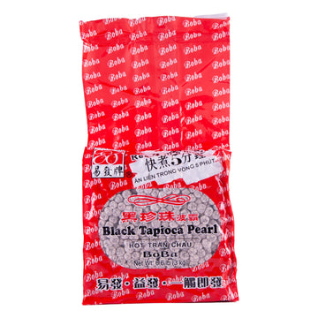 E-Fa Brand E8 Bubble Tea Black Tapioca Pearl 6.6 Lb (Pack Of 6)