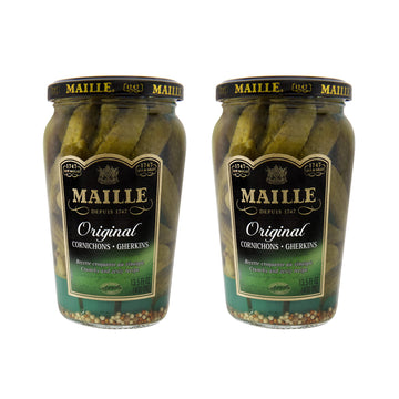 Maille Pickles 2 Count Cornichons Original 13.5 Oz