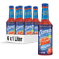 Clamato Original Tomato Cocktail, 1 L Bottle (Pack of 6) - 33.8 Fl Oz