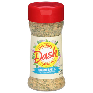 Dash Salt-Free Seasoning Blend, Ultimate Garlic Seasoning, 2.7 Ounce