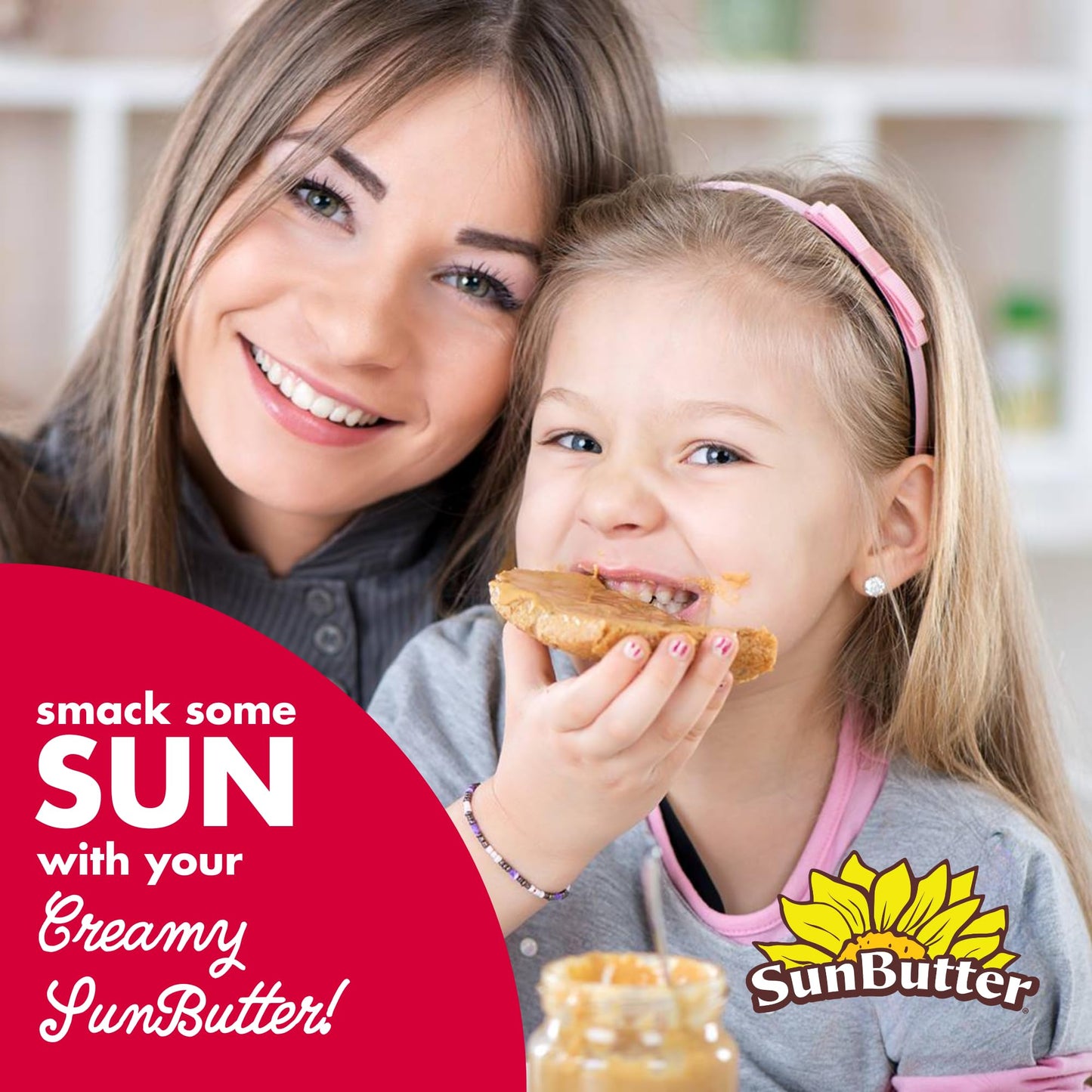 Sunbutter Creamy Sunflower Seed Spread, 16 Oz Plastic Jars (Pack Of 3)