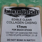 5-Pack Clear 17Mm Collagen Snack Sausage Casings For 23 Lbs Of Sausage. From Smokehouse Chef. Usa Product