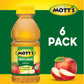 Motts 100% Original Apple Juice, 8 fl oz bottles, 6 pack