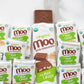 Moo Chocolates Organic Milk Chocolate Large Bars With Rice Crisps 1.4 Oz, 14 Ct (Pack Of 1) | Usda Organic, Non-Gmo | 100 Calori