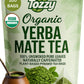 Tozzy Organic Yerba Mate Tea  Unsmoked - 100 Count  Plant-Based Pyramid Tea Bags