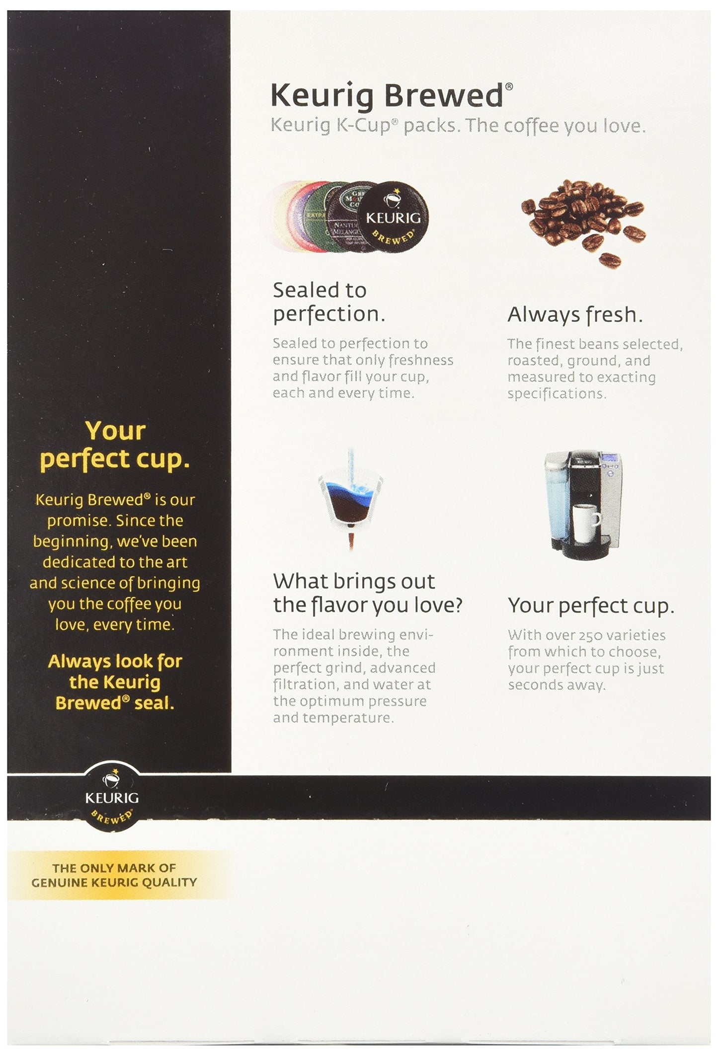 Barista Prima Decaf Coffee K-Cup, Italian Roast, 24 Count, White, Model 99555066241