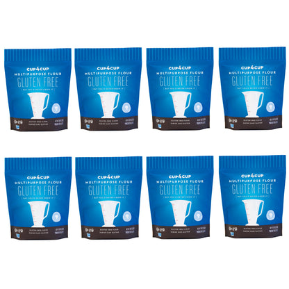 Cup4Cup Multipurpose Flour, 2 Pounds, Certified Gluten Free Flour, 1:1 All Purpose Flour Substitution, Non-GMO, Kosher, Made in 