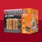 A-Sha Healthy Ramen Noodles - Original Sauce Pack Included  enhanced Air Dried Instant Noodles - 24 Packs  3.35oz each