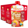 Happy Tot Organics Stage 4 Baby Food Pouches, Gluten Free, Vegan Snack, Superfoods Fruit & Veggie Puree, Apples, Butternut Squas