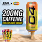 Cellucor C4 Energy Drink, Zero Sugar, 200mg Caffeine, Orange Creamsicle, 16 Fl Oz (Pack of 12)