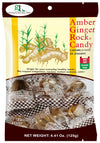 Gt Amber Ginger Rock Candy, 4.41 Ounce Bag (4-Pack)