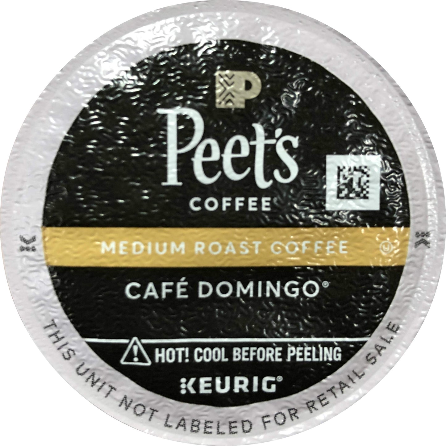 Peets Coffee Medium Roast K-Cup Pods for Keurig - Café Domingo, 96 Count (24 K-Cup Packs of 4)