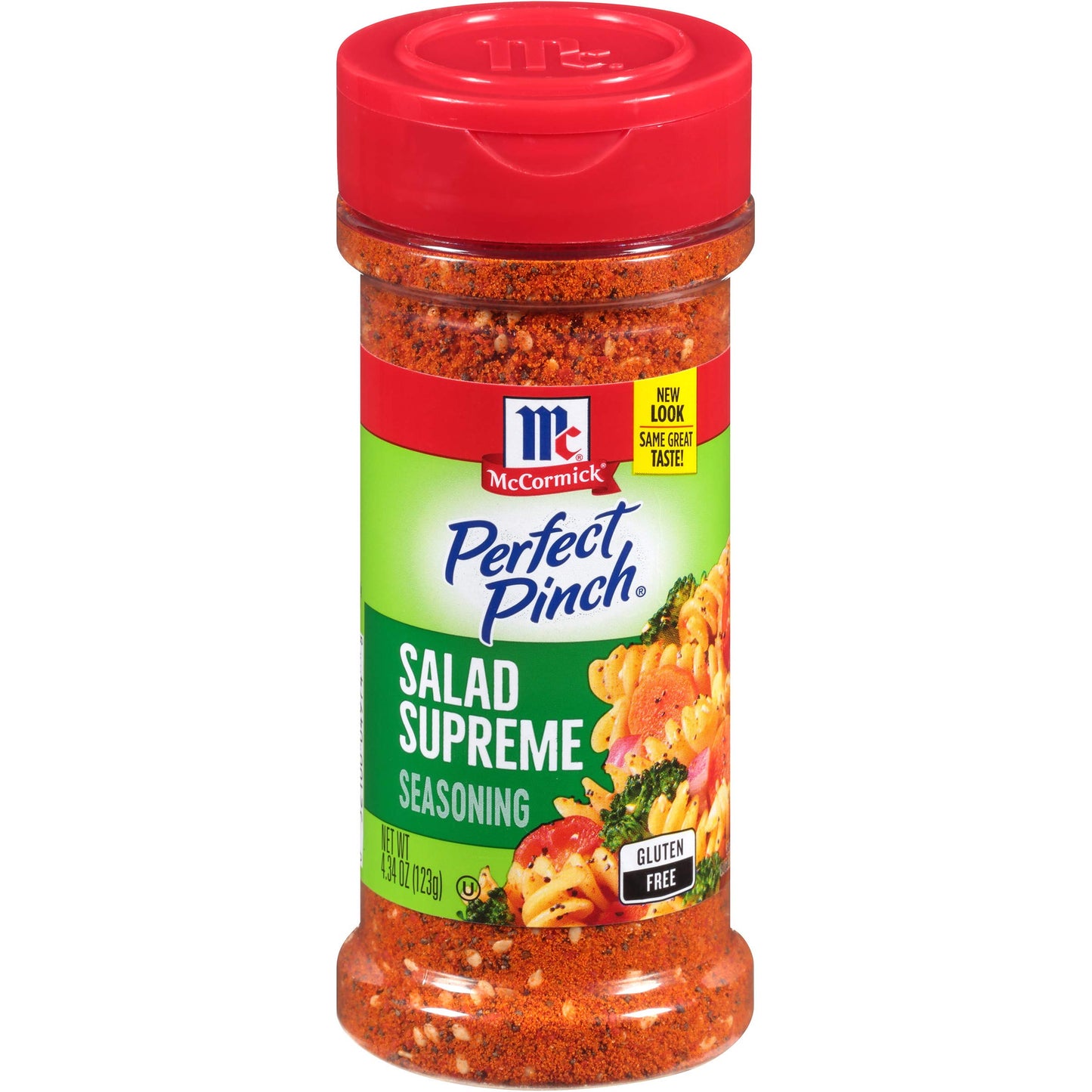 McCormick Perfect Pinch Salad Supreme Seasoning, 4.34 oz (Pack of 6)