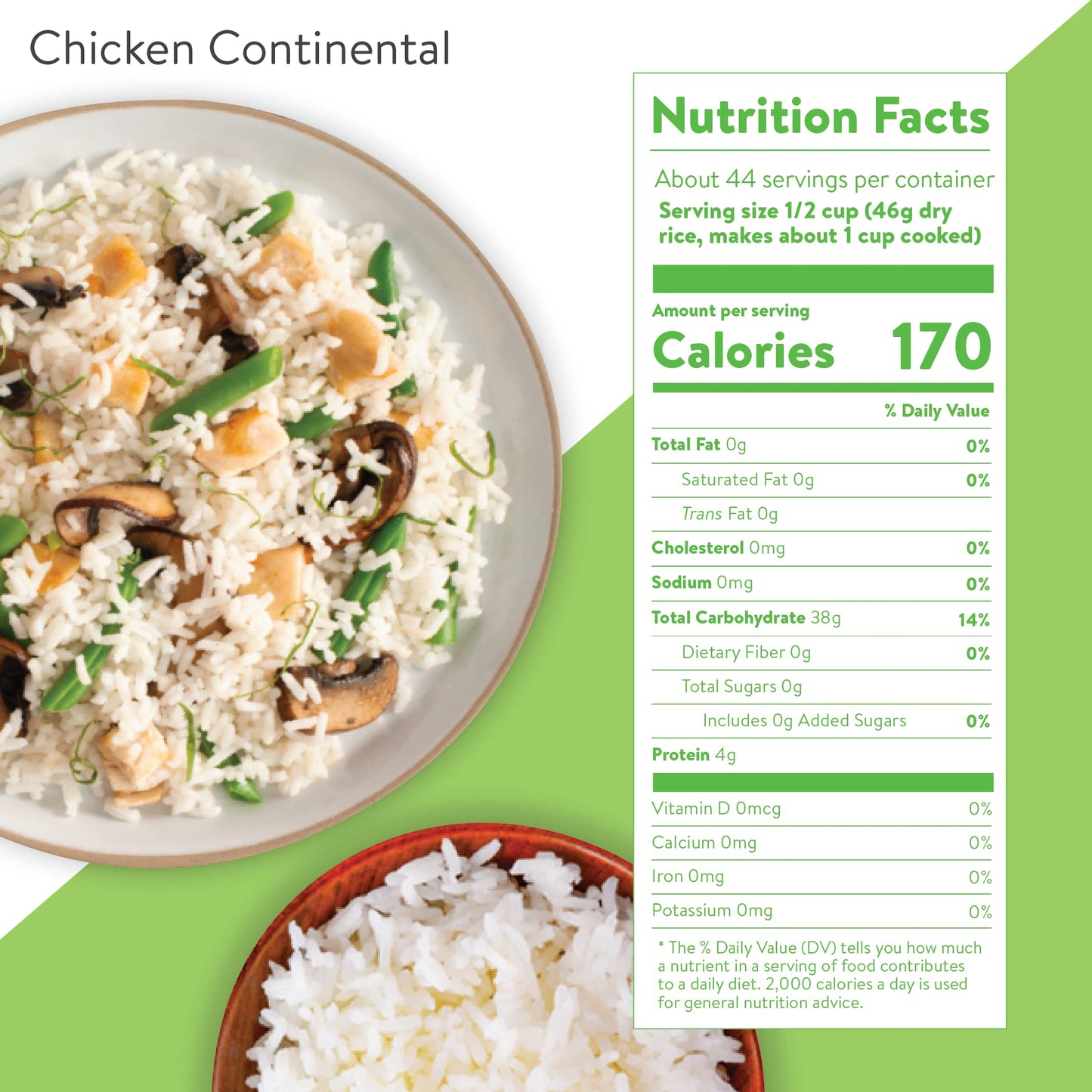 Minute White Rice, Instant White Rice For Quick Dinner Meals, 72-Ounce Box