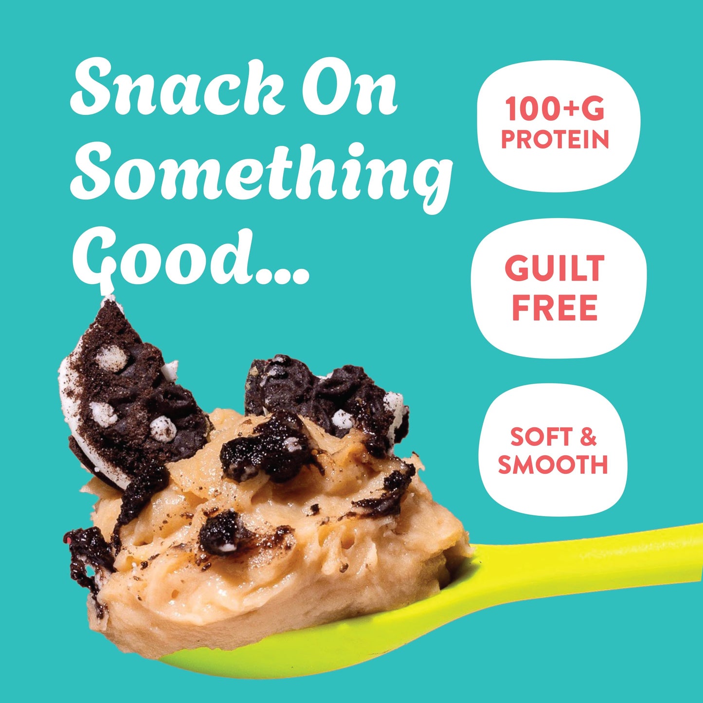 Twisted Dough - 2 Pack Cookie Monster Protein Cookie Dough | Healthy Ready To Eat Dessert | 100 Grams Of Whey Protein In Each Ja