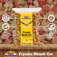 Rani Brand Fryums Bhindi Shape 7oz Vegan Uncooked Snack - Wheat & Tapioca project piece