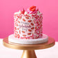 Decopac Valentine'S Day Quins, 18Oz, Fancy Sprinkles In Heart Shapes, Candy Sprinkles In Handheld Container, Edible Sprinkles For Celebration Cakes, Cupcakes, Cookies