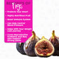 Dorrel Dark Chocolate Covered Figs - Organic, Vegan, Non-GMO - Healthy Snack - 8.8 Ounce - 1 Pack