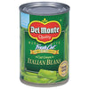 DEL MONTE HARVEST SELECTS Italian Beans, Canned Vegetables, 14.5 oz Can