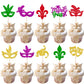 Rsstarxi 30 Pack Mardi Gras Cupcake Toppers Glitter Masquerade Masks Cupcake Picks Masquerade Mardi Gras Party Baby Shower Birthday Bachelorette Party Cake Decorations Supplies