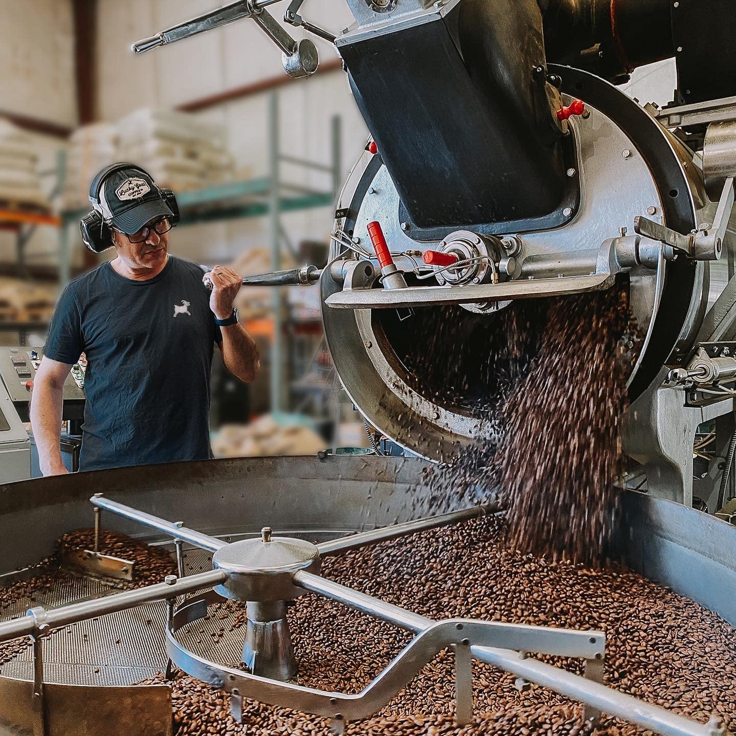 Lucky Goat Breakfast Blend Whole Bean Coffee, Medium Roast, Light Body, Low Acidity, 5 lb Bag, 100% Arabica
