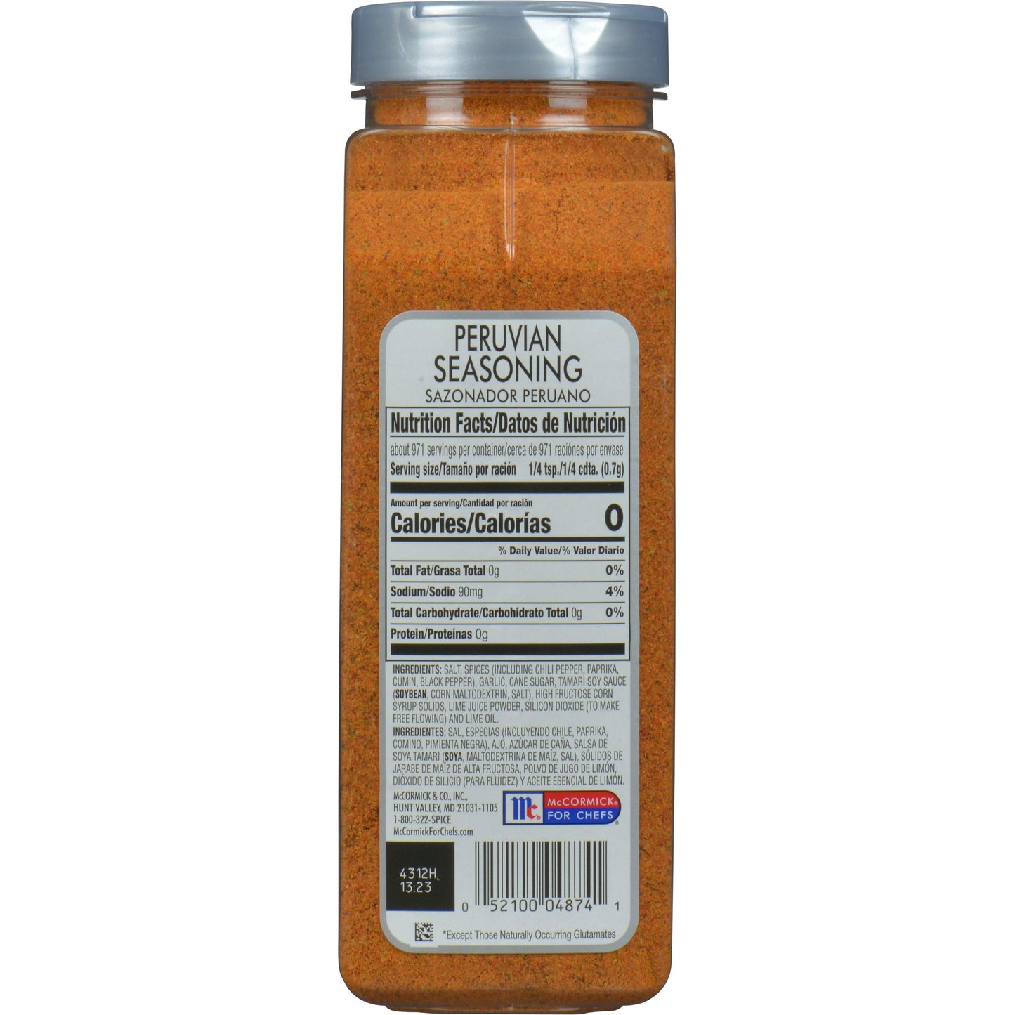 McCormick Culinary Peruvian Seasoning, 24 oz - Perfect for Lamb, Chicken, Plantains, Roasted Vegetables