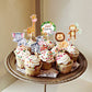 Cyodoos 24Pcs Jungle Safari Animal Theme Cupcake Toppers Dessert Muffin Cake Picks Cake Decoration For Jungle Safari Themed Part