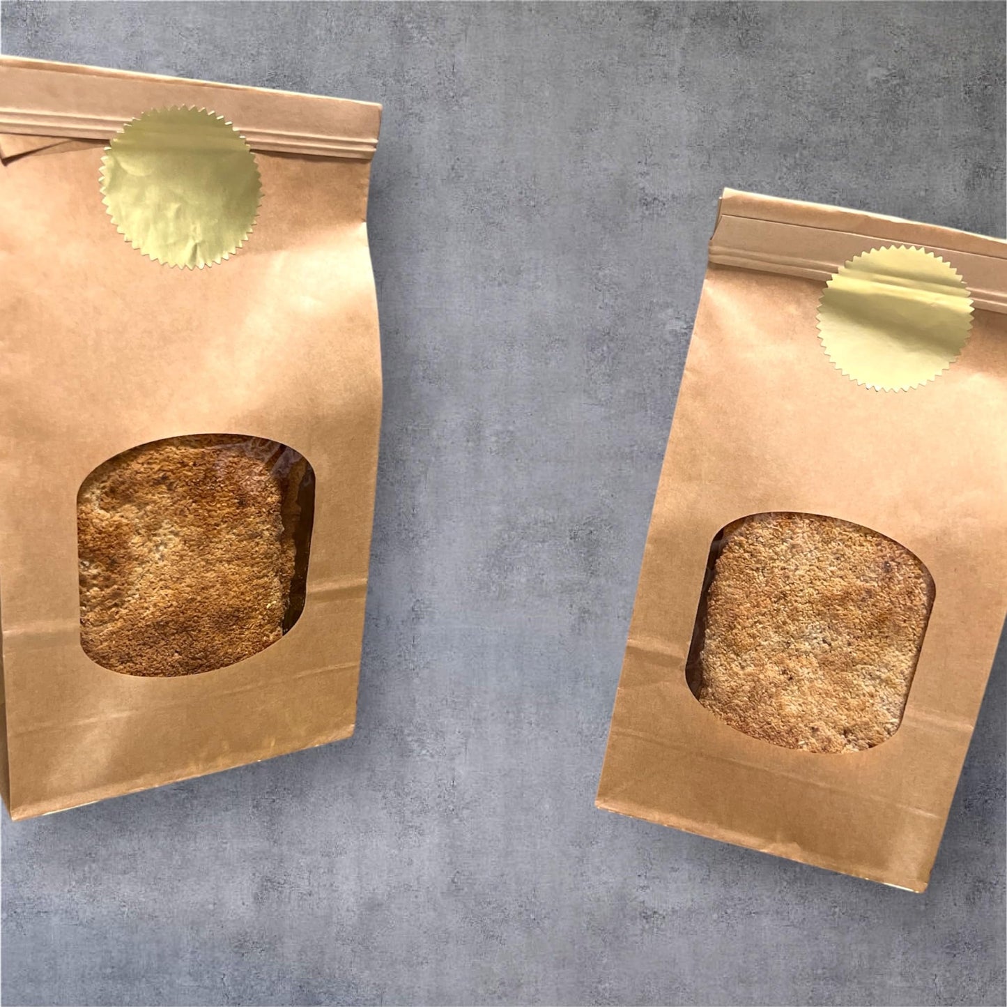 Haitian Cassava With Coconut From Cap-Haitian 2 Pack Of 5 Slice In Each Bag.