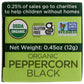 Spicely Organic Peppercorn Black Whole 0.45 Ounce Ecobox Certified Gluten Free
