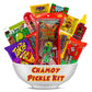 Chamoy Pickle Kit, Mexican Candy Mix Ready To Make The Famous Tiktok Trend, Includes Original Alamo Dill Pickle, Baby Lucas, Luc