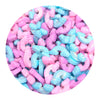 NCS Pink, Purple, and Blue Rainbow with Clouds Edible Candy Sprinkles, 8 ounces - Great for Cupcakes, Cookies, Cakes, Cakes Pops