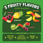 Black Forest Gummy Worms Candy, Made With Real Fruit Juice, Resealable Bag, 5 Pound Bulk Bag