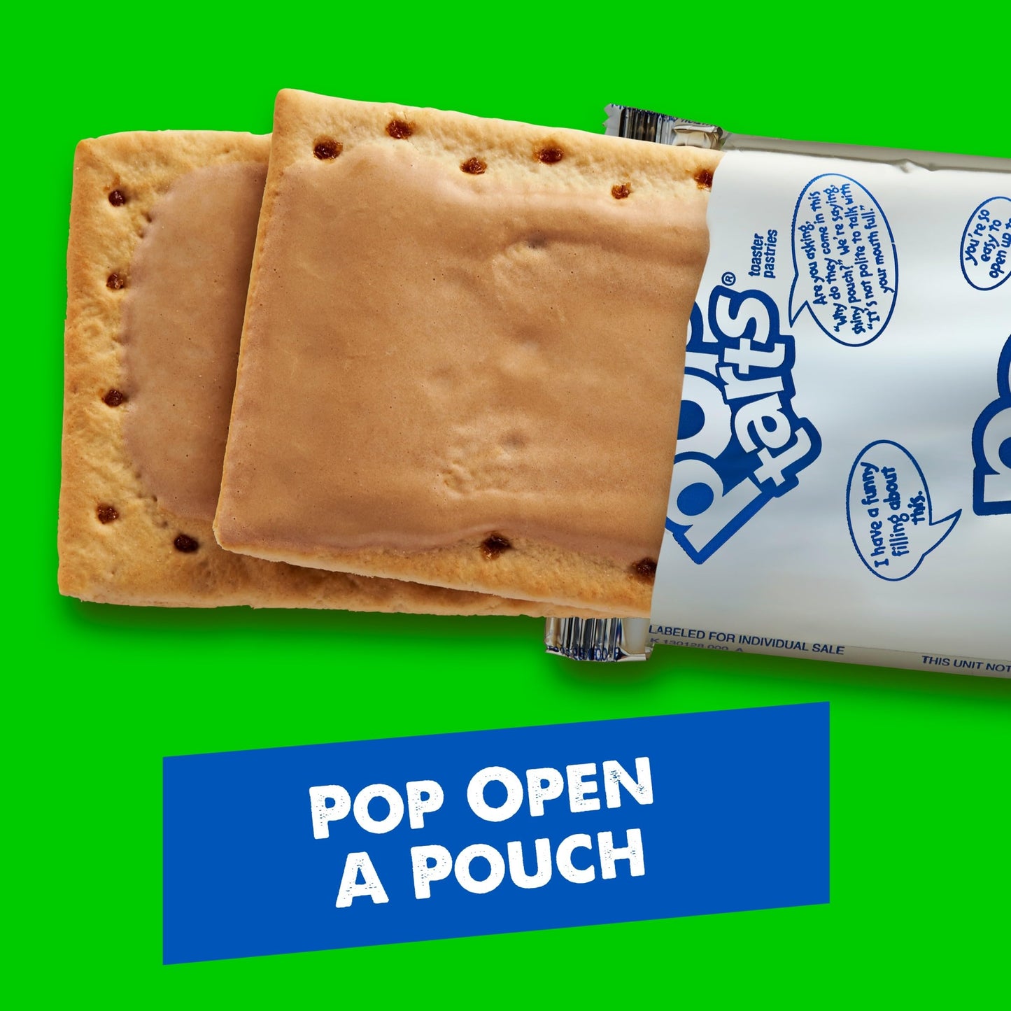 Pop-Tarts Toaster Pastries, Breakfast Foods, Kids Snacks, Frosted Brown Sugar Cinnamon, 13.5Oz Box (8 Pop-Tarts)