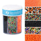 Sweets Indeed Halloween Sprinkles Mix, Edible Jimmies, 6.45 oz, Perfect for Cake Decorations and Baking