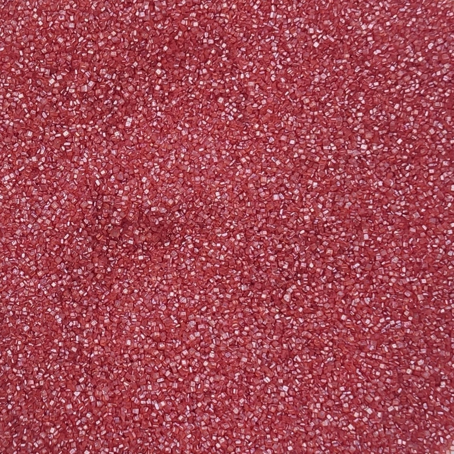 Edible 5 Ounce Fine Decorative Red Sanding Sugar Sprinkles For Baking, Sparkling Crystals For Cakes, Cookies, Cupcakes, Ice Crea
