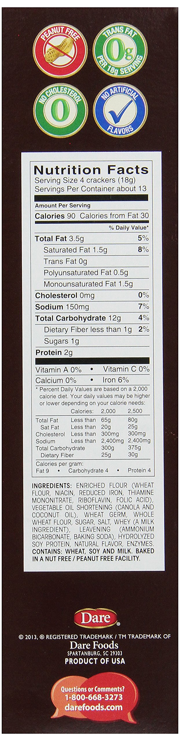 Dare Breton Crackers, 8 Oz