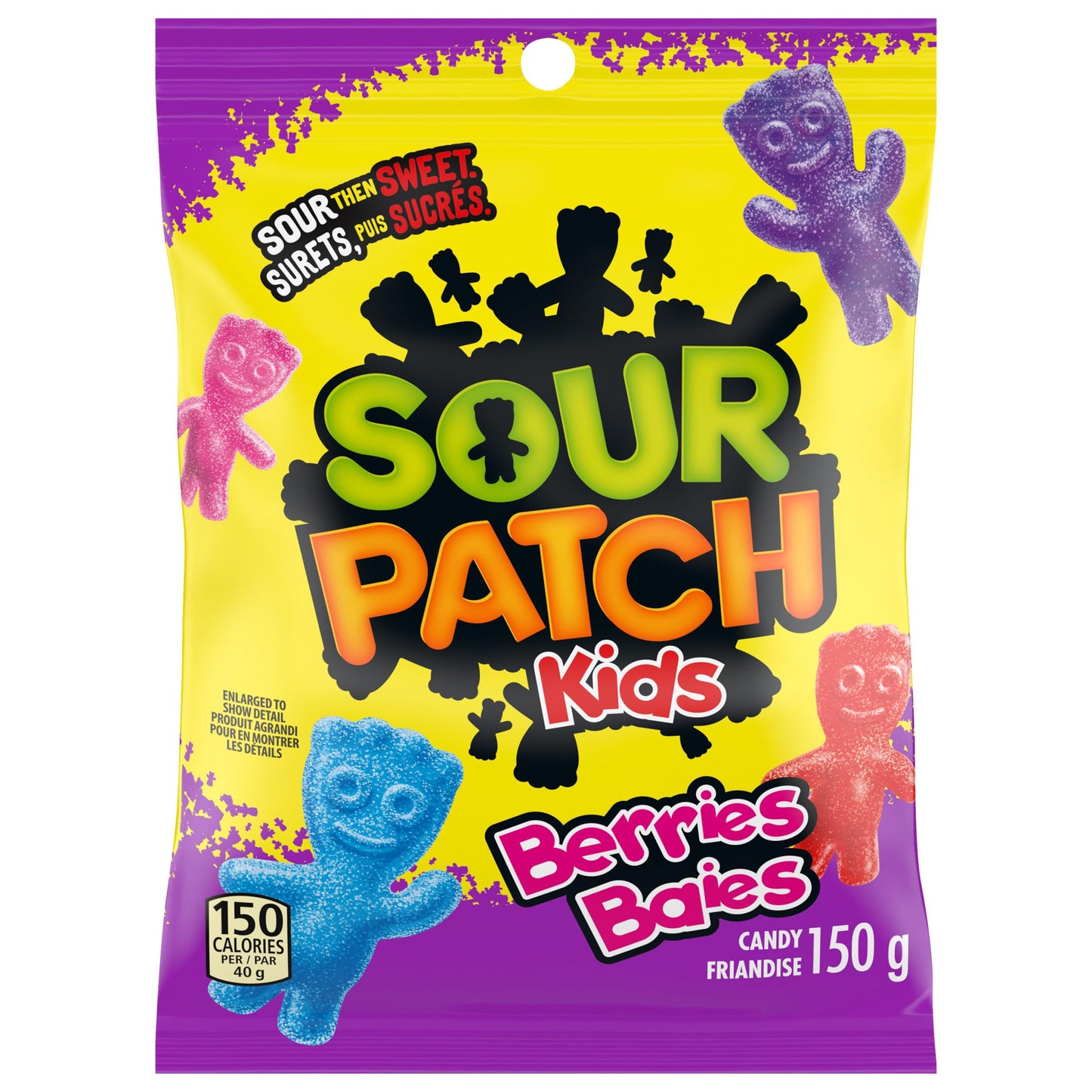 Maynards Sour Patch Kids, Berries, Candy, 150g/5.25 oz., Imported from Canada)