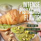 Dellabuona Crunchy Pistachio Cream - Premium Italian Pistachio Butter 12.34 Oz Glass Jar - Pistachio Cream For Dubai Chocolate,